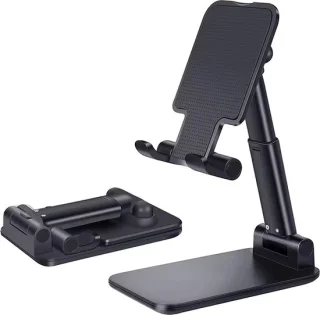 M-Teck Smartphone Tablet Houder Standaard Zwart