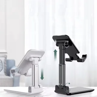 M-Teck Smartphone & Tablet Houder Wit Opklapbaar