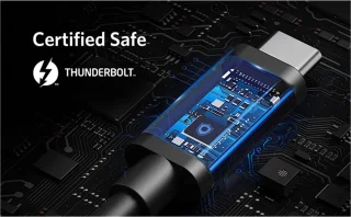 M-Teck Thunderbolt 4 kabel 100W 8K 40Gbit/s