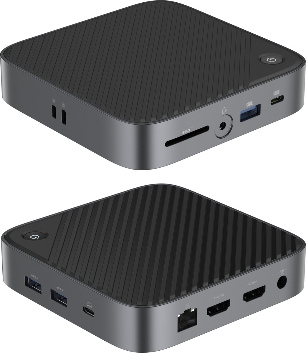 M-TECK USB-C Docking Station voor Windows laptops