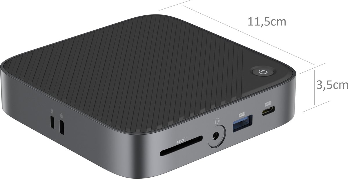 M-TECK USB-C Docking Station voor Windows laptops