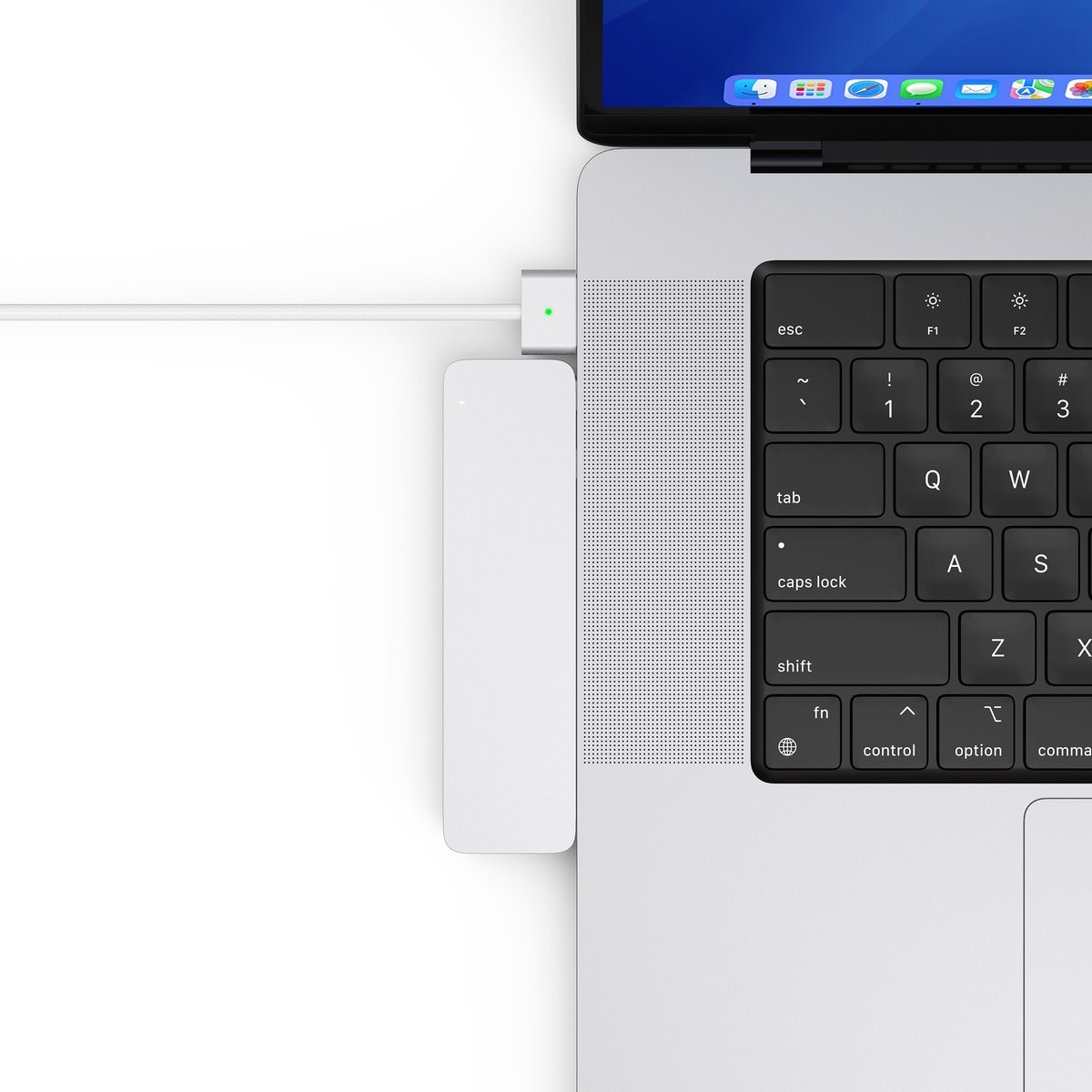 M-TECK USB-C Hub voor MacBook Air/Pro Zilver