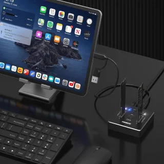 M.2 NVMe/SATA Dual SSD Docking Station