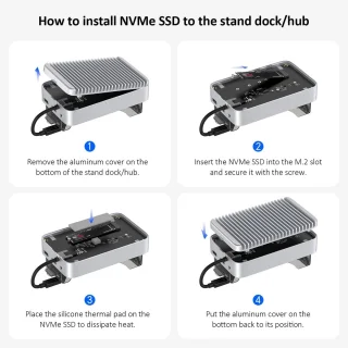 M4 Dock Stand voor Mac mini