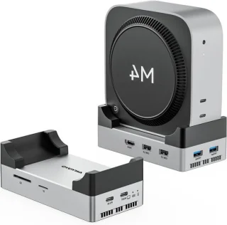 Mac Mini dock hub stand