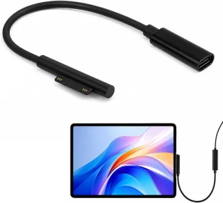 Magnetische usb-c-adapter 15V/3A voor Surface Pro en laptop