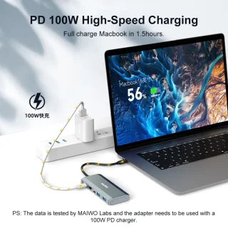 MAIWO KH1001 Docking Station USB-C HDMI NVMe SATA
