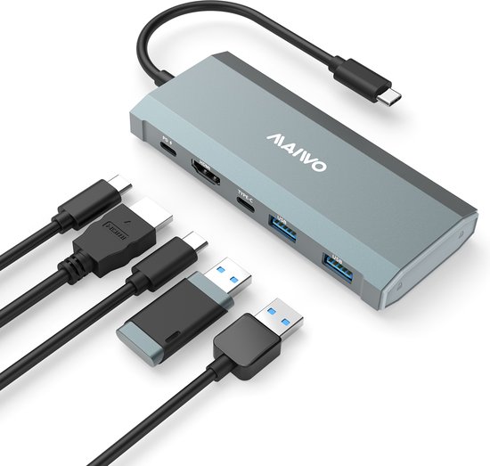 MAIWO KH1001 Docking Station USB-C HDMI NVMe SATA