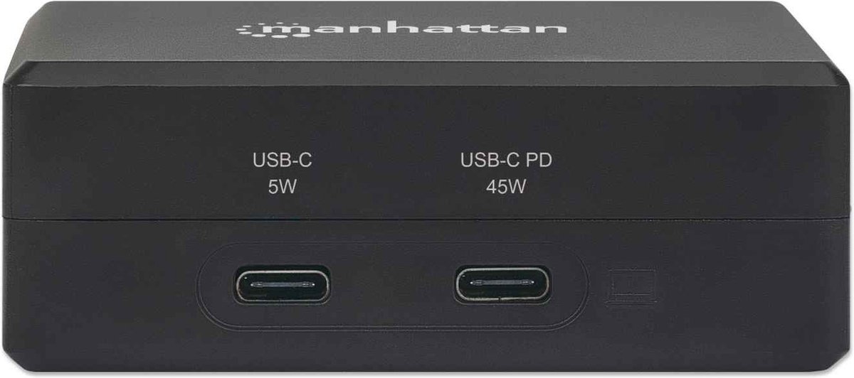 Manhattan 130554 oplader zwart