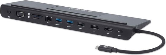 Manhattan 153478 USB-C laptopdockingstation universeel