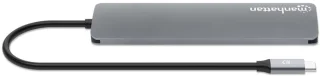 Manhattan 190442 Laptop Dock Poortreplicator Grijs