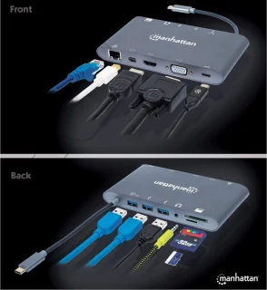 Manhattan USB-C Docking Station