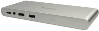 Mediacom MD-C321 laptopdock, USB-C, zilver