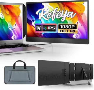 Merkloos Draagbare Laptopmonitor 14 inch