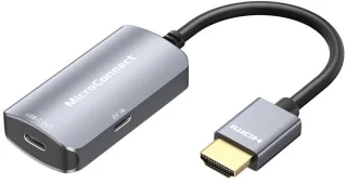 Microconnect HDMI USB-C laptop dock USB 3.2 Gen 1 Zwart