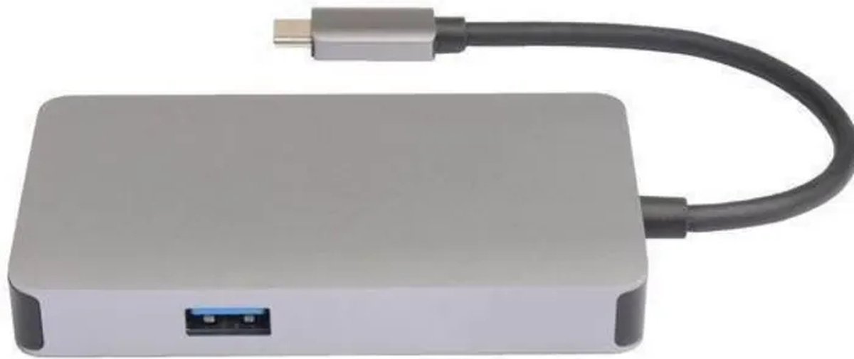 Microconnect USB3.1CCOM14 USB-C Laptop Dock Grijs