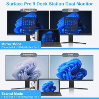 Microsoft Surface Pro 9 Dockingstation (7-in-1)