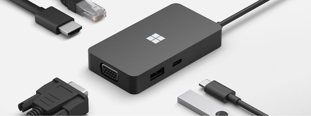 Microsoft Surface USB-C Travel Hub Docking Station