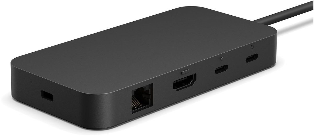 De Microsoft Surface USB4 Dockingstation Zwart in één oogopslag