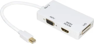 Mini DisplayPort-adapter - wit