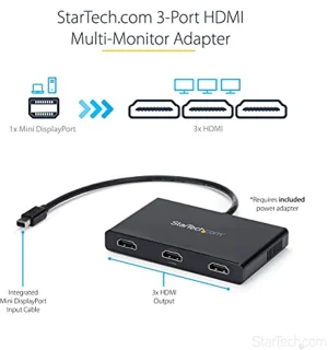 Mini DisplayPort naar DisplayPort MST-hub