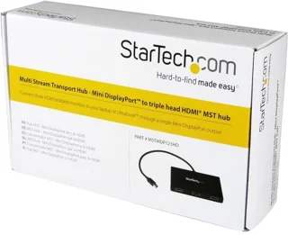 Mini DisplayPort naar DisplayPort MST-hub