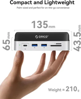 Mini Docking Station & Stand voor Mac mini
