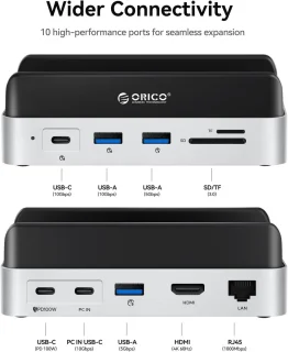 Mini Docking Station & Stand voor Mac mini