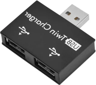 Mini USB-hub adapter