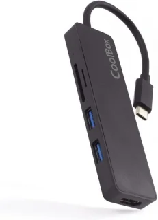MiniDock USB-C Lite Hub - Zwart
