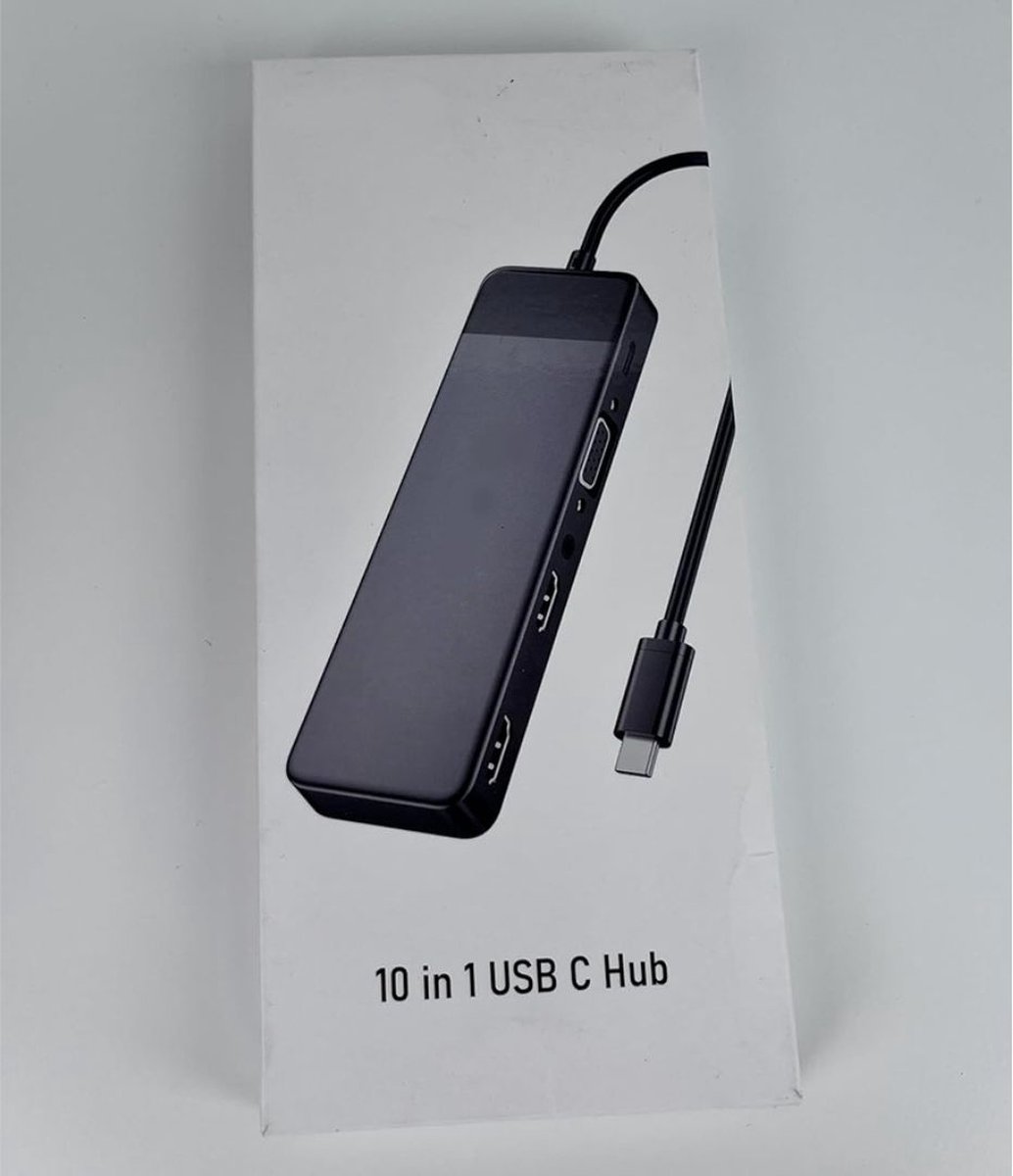 MKSS® Docking Station Laptop 10-in-1 USB-C Dual HDMI Zwart