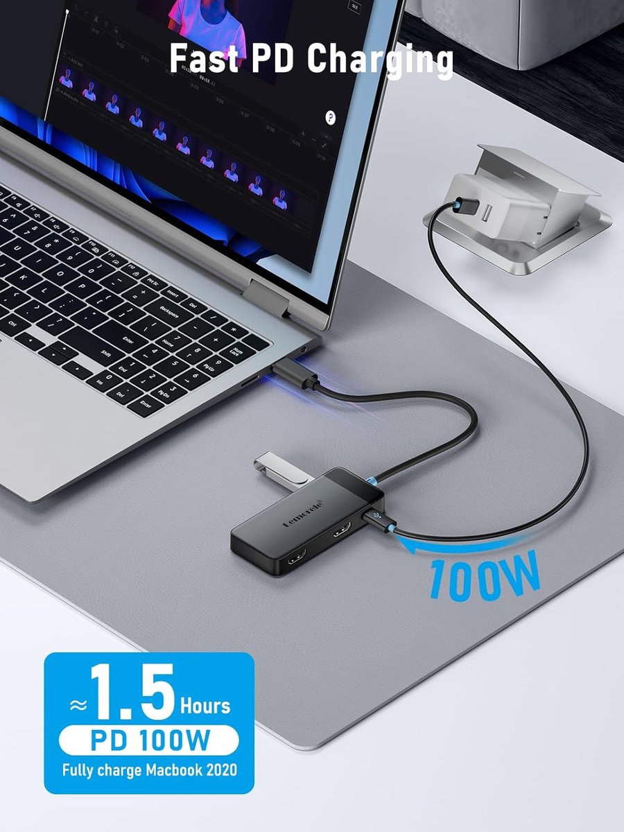 MKSS Docking Station Laptop USB-C 2x HDMI Universeel