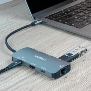 Mobilis 001382: eenvoudige, betrouwbare bekabelde docking voor de werkplek