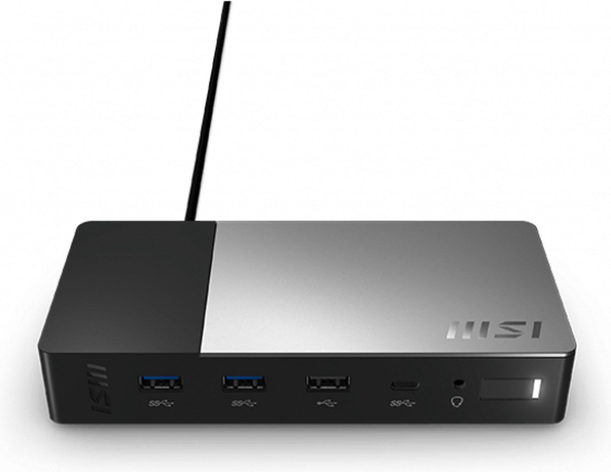 MSI USB-C Docking Station Gen 2 Zwart