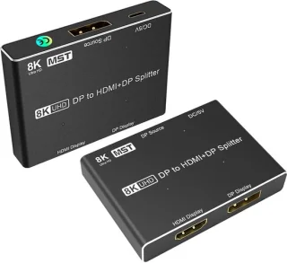 MST hub splitter DisplayPort adapter