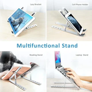 Multi-Hoek Opvouwbare Laptopstand Lightweight
