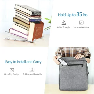 Multi-Hoek Opvouwbare Laptopstand Lightweight