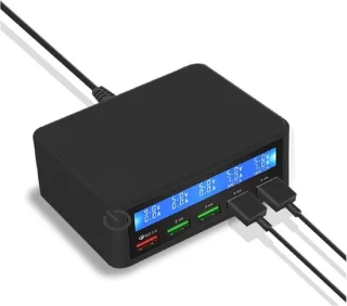 Multi-oplaadstation 50W 5 poorten Quick Charge QC3.0 USB-oplader
