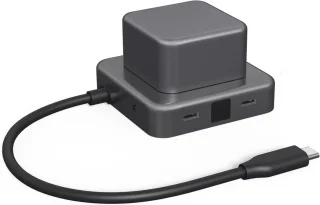 Multipoort Hub Oplaadstation 7-poorts Zwart