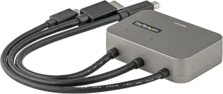 Multiport adapter - video converter - zwart