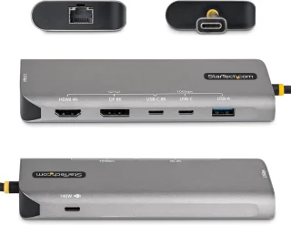 Multiport docking station space gray