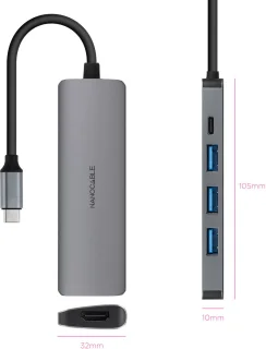Nanocable 10.16.4605 Laptop Dock & Poortreplicator