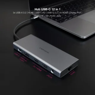 Nanocable 10.16.4612 Laptop Dock & Poortreplicator Type-C