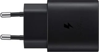 Netadapter 25W usb-c en usb-c naar usb-adapter zwart