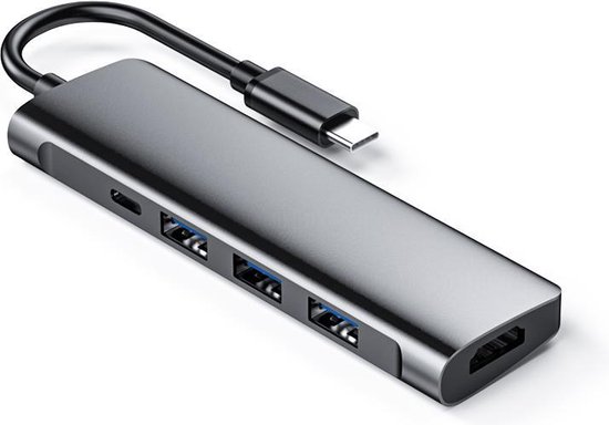 NÖRDIC DOCK-100 USB-C Dockingstation Space Grey