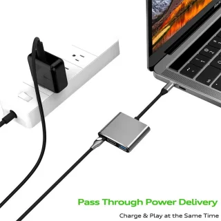 NÖRDIC DOCK-110 USB-C Hub Space Grey