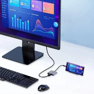 NÖRDIC DOCK-110 USB-C Hub Space Grey