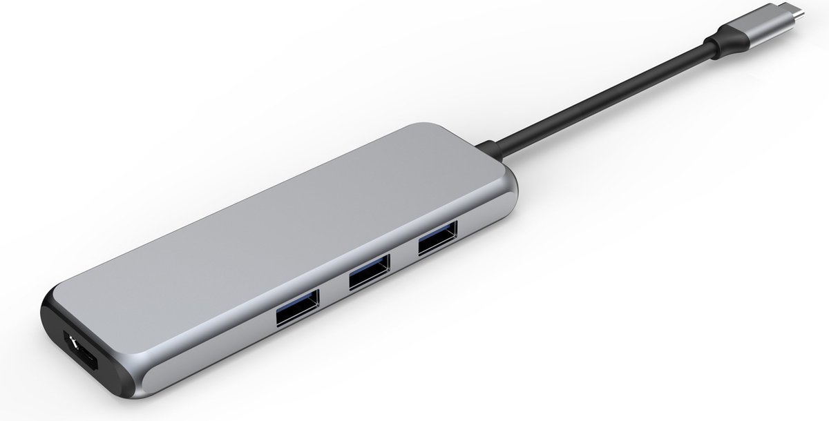 NÖRDIC DOCK-141 USB-C Dockingstation Space Gray