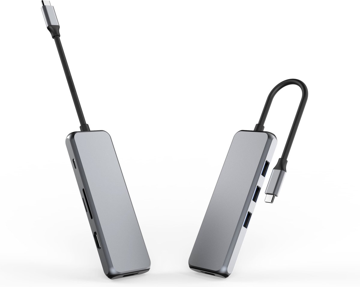 NÖRDIC DOCK-141 USB-C Dockingstation Space Gray