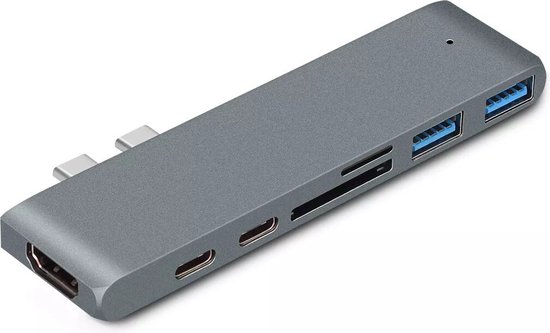 NÖRDIC DOCK-159 Dual Monitor Docking Station voor MacBook Pro/Air